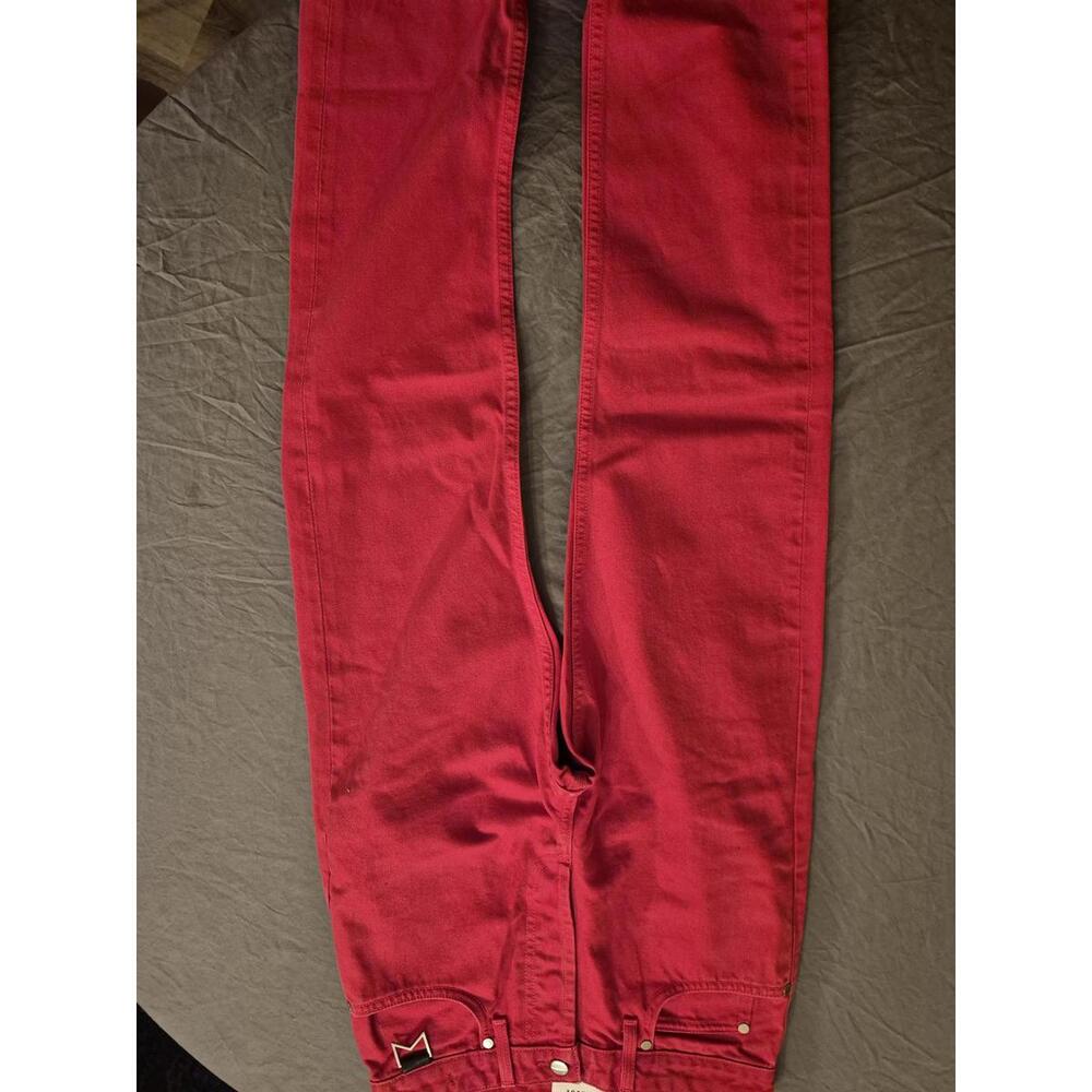 Rhude Red Denim Jeans Size 29